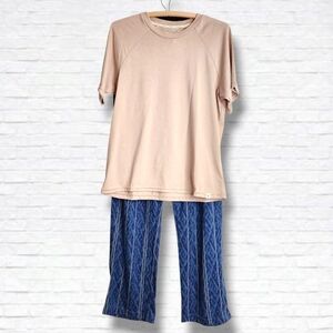 FRYE Premium Sleepwear Tee Shirt and Pajama Pants Set Size S BNWT